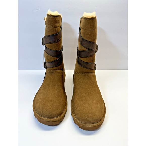 BearPaw Shelby 2012W Hickory II Women's Size 10 M Wool Sheep Skin New With Box - Picture 2 of 16